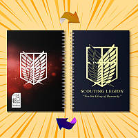 Скетчбук А5 48 л. 150 гр.м² Attack on Titan 008