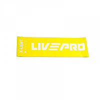 Эспандер-лента LivePro Fitness Band Pro 2000x150x0.3 мм (LP8415-XL) Yellow