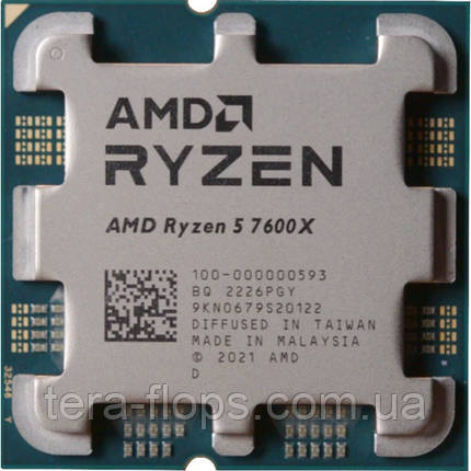 Процесор  AMD Ryzen 5 7600X Socket AM5 (100-000000593) (D), фото 2