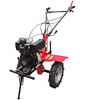 Мотоблок дизельный Powercraft МБ2060Д (6 л.с. колёса 4.00-10) + Фреза