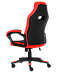 Геймерське крісло Flash Hator HTC-401 чорно-червоне ергономічне для роботи та ігор за комп'ютером, фото 3