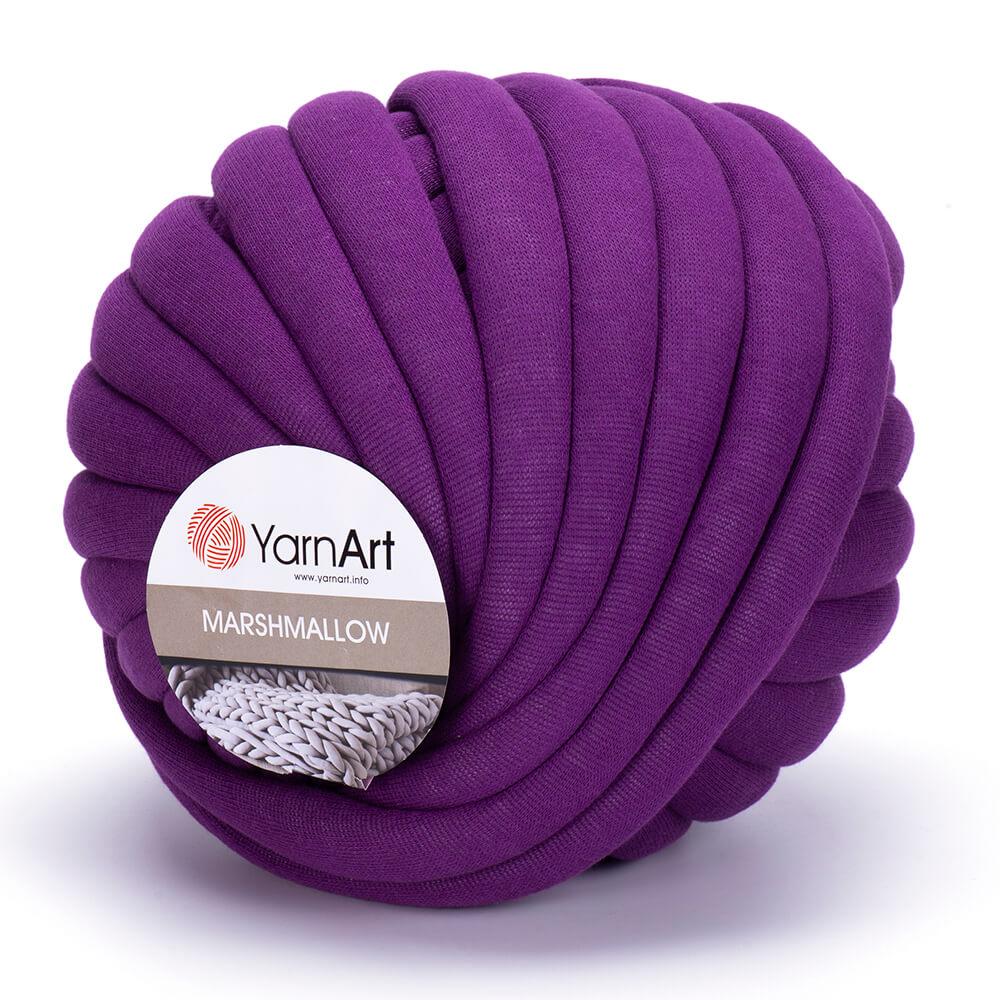 Пряжа товста трикотажна YarnArt Marshmallow, Фіолет №915, (ЯрнАрт Маршмеллоу) 750гр., 30м.
