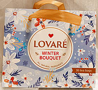 Новогодний подарочный чай Lovare Winter Bouquet Ловаре (6 видов по 5 шт)