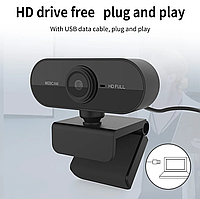 Вебкамера с микрофоном для пк Emastiff 720P HD USB с прищепкой SCC