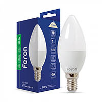 Светодиодная лампа Feron LB-207 9w E14 2700К свеча