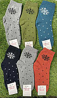 Жіночі шкарпетки зимові махрові "Lomani" розмір 36-40 (від 12 пар)