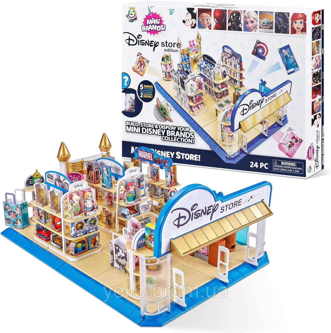 5 Surprise Mini Brands Disney Toy Store Zuru ID