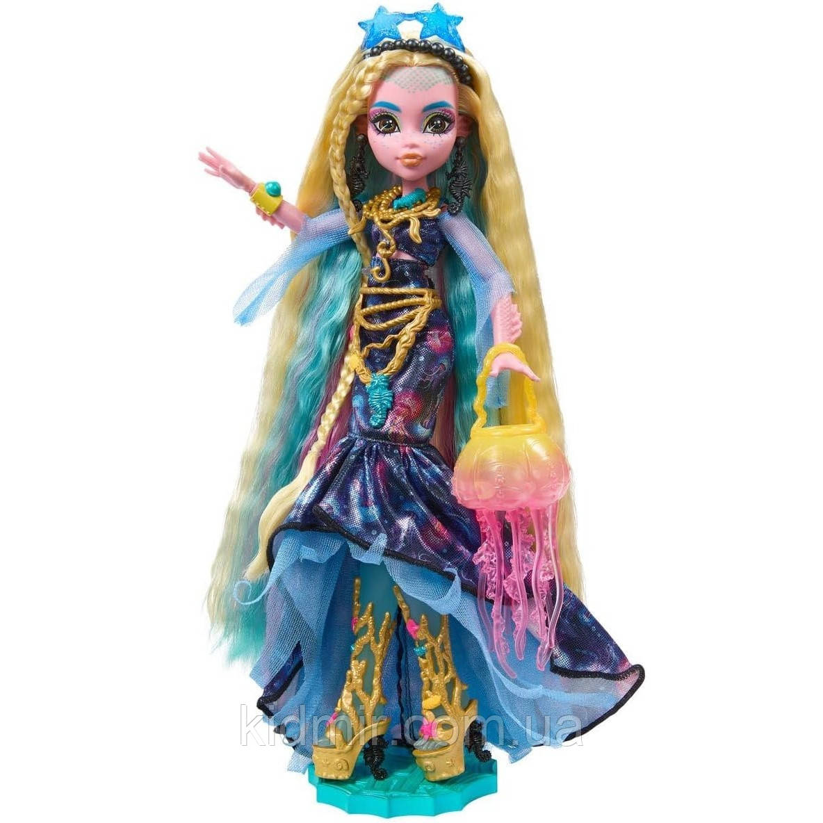 Лялька Монстр Хай Лагуна Блю Морська Monster High Lagoona Blue HNF86