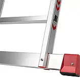 Драбина-трансформер алюмінієва Квітка Heavy Duty (4х4 щаблі) (110-9604), фото 3