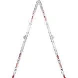 Драбина-трансформер алюмінієва Квітка Heavy Duty (4х4 щаблі) (110-9604), фото 7