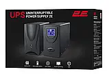Лінійно-інтерактивне ДБЖ 2E DD2000, 2000 VA / 1200 W, LCD, USB, 2XSCHUKO (2E-DD2000), фото 5