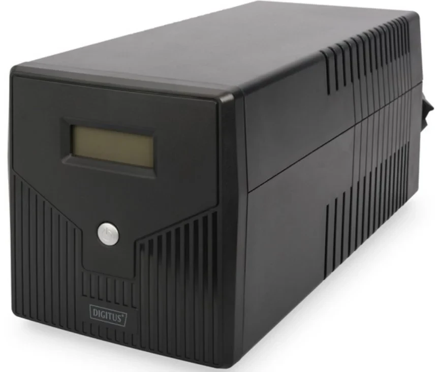 Лінійно-інтерактивне ДБЖ Digitus Line-Interactive 1000VA/600W LCD 4xSchuko RJ45 RS232 USB DN-17007, фото 1