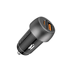 Автомобільний зарядний пристрій Promate DriveGear-PD33 USB-C, USB-A Black (drivegear-pd33)