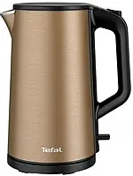 Електрочайник Tefal DOUBLE LAYER SS, 1.5л, з повійними стінками, мідний