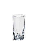 Набір склянок для води Bohemia Quadro 2k936-99A44 350 мл 6 предметів