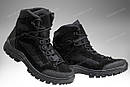 Тактичні зимові черевики на флісі / утеплене тактичне взуття зима VENDETA (black), фото 4
