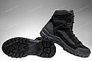 Тактичні зимові черевики на флісі / утеплене тактичне взуття зима VENDETA (black), фото 3