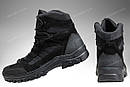 Тактичні зимові черевики на флісі / утеплене тактичне взуття зима VENDETA (black), фото 2