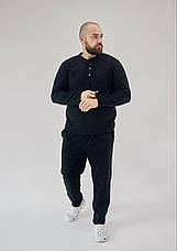 Піжама чоловіча флісова домашній теплий костюм.р.XL,2XL,3XL,4XL, фото 3