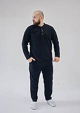 Піжама чоловіча флісова домашній теплий костюм.р.XL,2XL,3XL,4XL, фото 6
