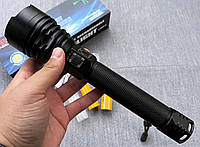 Фонарь мощный противоударный X-Balog BL-601-P90 аккумуляторный светодиодный ручной фонарик
