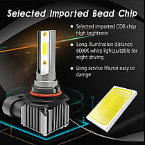 Світлодіодна лампа LED H11-DOB Chip (Ціна за 1 cold) 6000 K 12-24 V 20 W IP68, фото 2