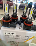 LED MINI лампа H11( H16,H8,H9), ПРОТИТУМАНКИ, денні ходові вогні, ближнє світло (1шт), фото 9