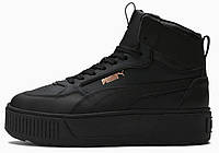 Кроссовки Puma Karmen Rebelle Mid Black/Black/Rose Gold р 9/40/26см