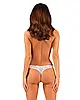 Трусики жіночі стринги Obsessive Heavenlly thong XS/S, фото 4
