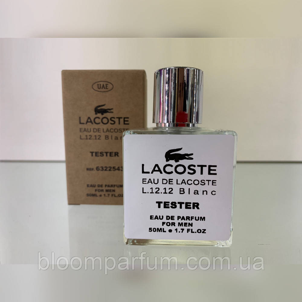 Тестер чоловічий Lacoste Eau De L.12.12 Blanc 50мл