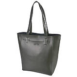 ДИМЧАТИЙ (темний беж) — фабрична сумка-шопер із простим кроєм і мінімальним оздобленням (Луцьк, 518), фото 9