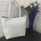 ГРАФІТ — фабрична сумка-шопер із простим кроєм і мінімальним оздобленням (Луцьк, 518), фото 5