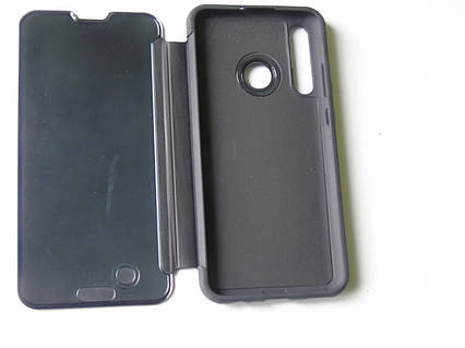 Новий смарт чохол книжка для телефона HUAWEI P Smart 2019 чорного кольору