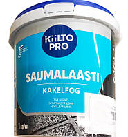 Затирка для швів плитки Kiilto Pro Saumalaasti колір рожевий № 20 відро 1 кг.