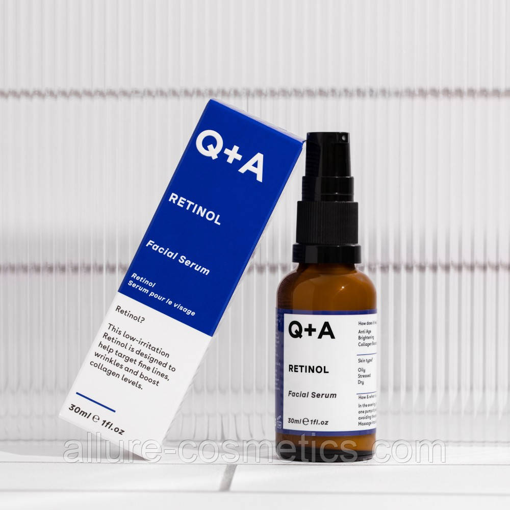 Сироватка з ретинолом Q+A Retinol Serum 30ml