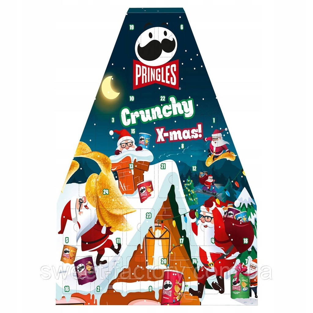 Адвент Календар Pringles Chips Adventskalender 2023 990g