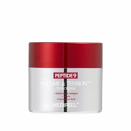 Пептидний крем з матриксилом від зморшок Medi Peel Peptide 9 Volume & Tension Tox Cream Pro 50 мл, фото 2