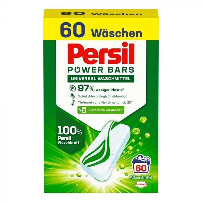 Таблетки для прання універсальні Persil Eco Power Bars, 60 шт (Німеччина), фото 1