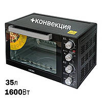 Духовка электрическая настольная с конвекцией 35л Rotex ROT350-B Конвекционная электрическая печь для кухни