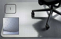 Защитный коврик PC, для ковровых покрытий, 2,3мм, 92 x 92 см *