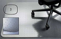 Защитный коврик PC, для ковровых покрытий, 2,3мм, 99 x 125 см *