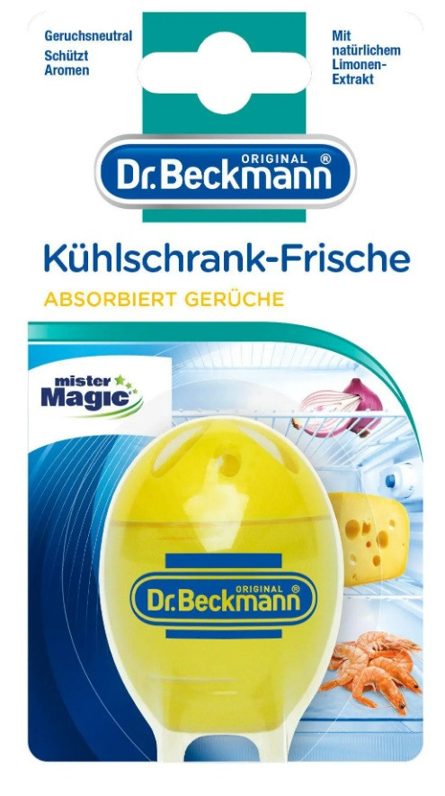 Поглинач запаху для холодильника Dr.Beckmann Лимон, 40 г