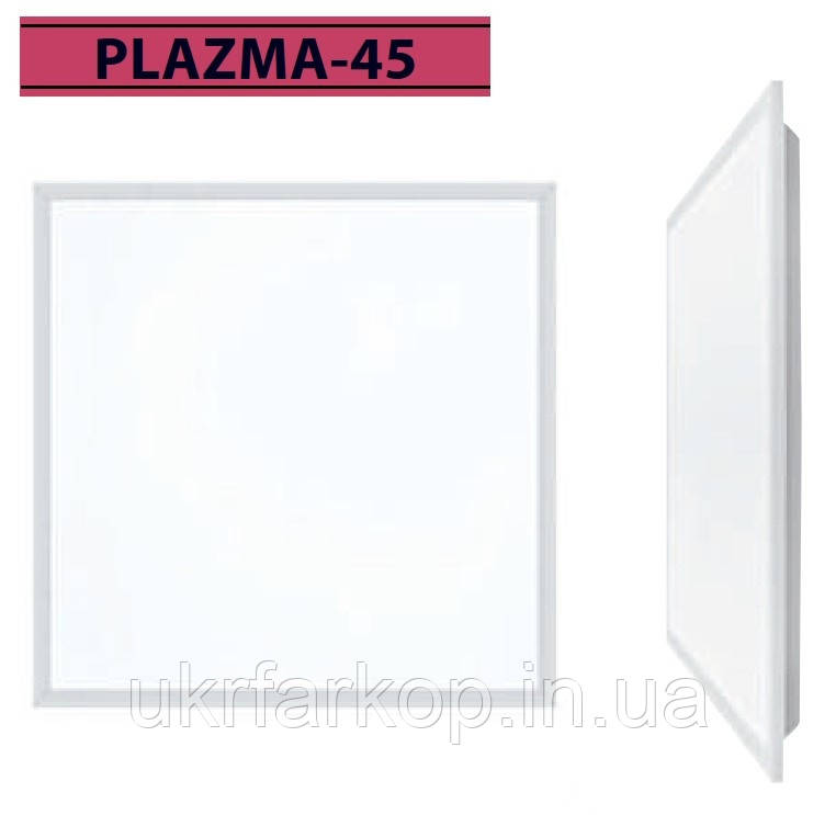 Світлодіодна LED панель 600х600 45 Вт 6400K SMD в стелі Армстронг PLAZMA-45