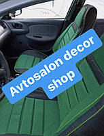 Модельные автомобильные чехлы "ПИЛОТ" DAEWOO LANOS (1997-2010) (зелёный)