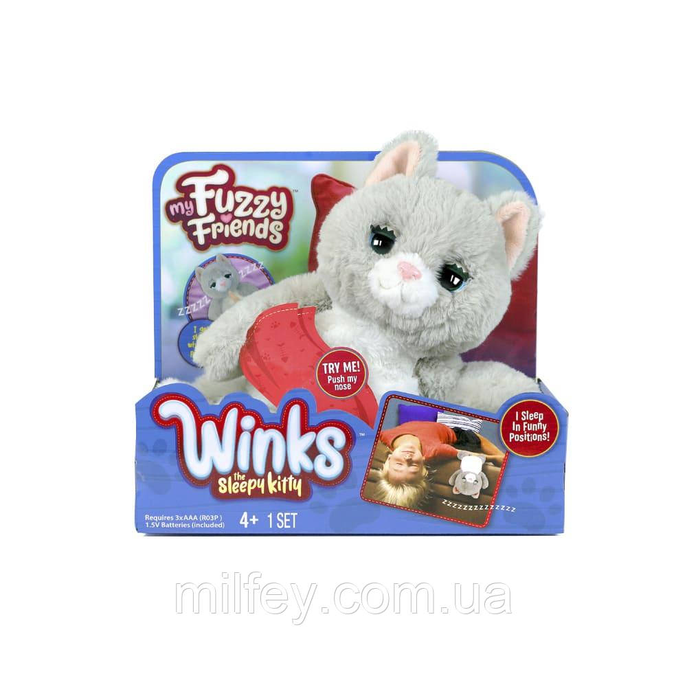 Інтерактивна Іграшка My Fuzzy Friend Winks the Sleepy Kitty - Вінкс Сонне Кошеня