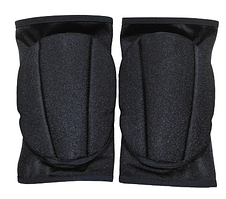 Чорні наколінники 8 мм Укріплені прошивкою вкладишів, з вирізом Vlad&K