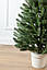 Ялинка штучна лита зелена у горщику 0.9 м “Лапландська”, фото 3