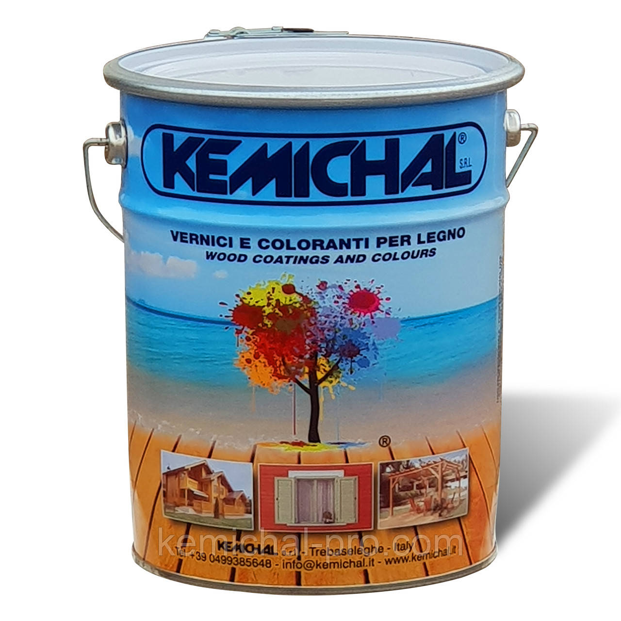 Датське масло DECKING KEMIOIL HD шовковисто-матове KEMICHAL (Італія) 5