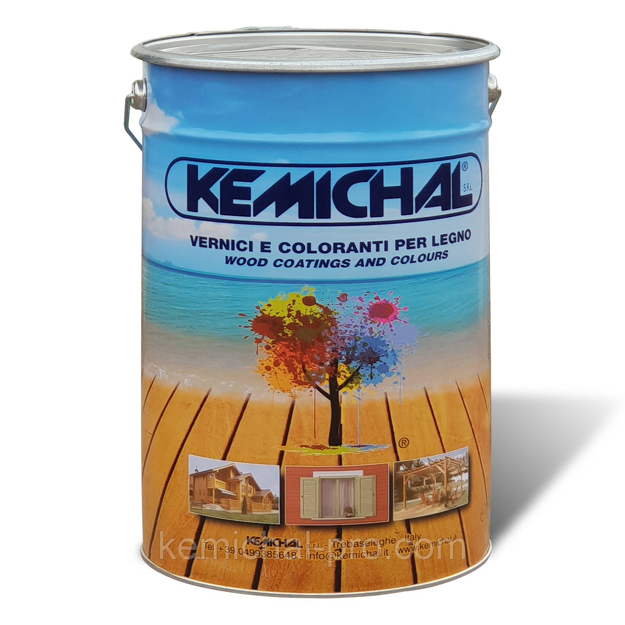 Датське масло DECKING KEMIOIL HD шовковисто-матове KEMICHAL (Італія) 10