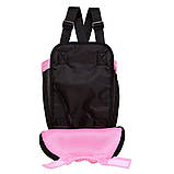 Легкий рюкзак - перенесення для маленьких та середніх собак Рожевий, фото 2